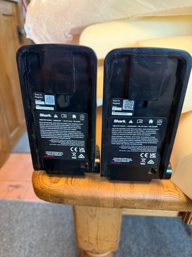 Two shark hand held batteries - two,